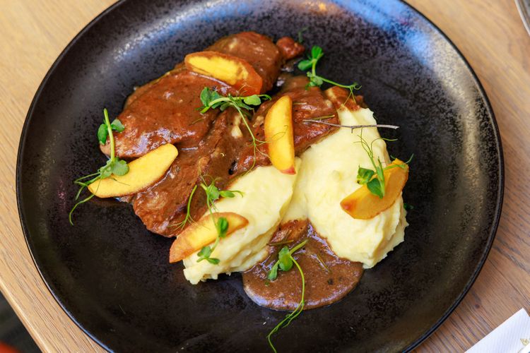 GLASIERTE KALBSLEBER