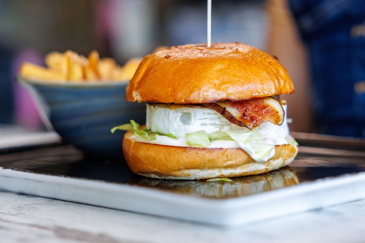 ZIEGENKÄSE BURGER