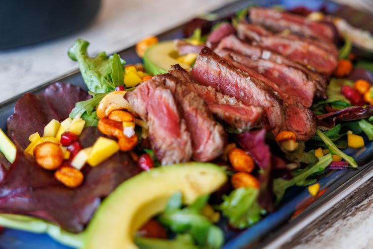 Spicy Beef Salat