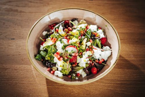 Ziegenkäsesalat
